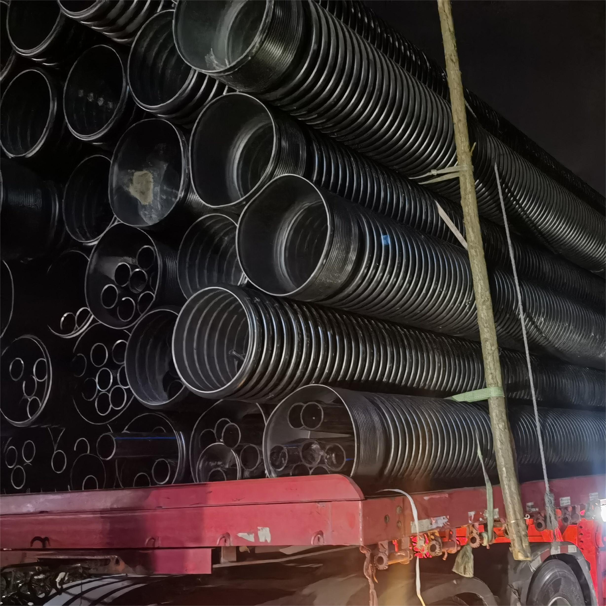 双壁波纹管发货